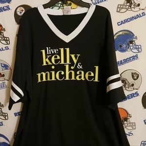 2012 Live With Kelly Ripa & Michael Strahan Daytime Talk Show Promo Tee Shirt